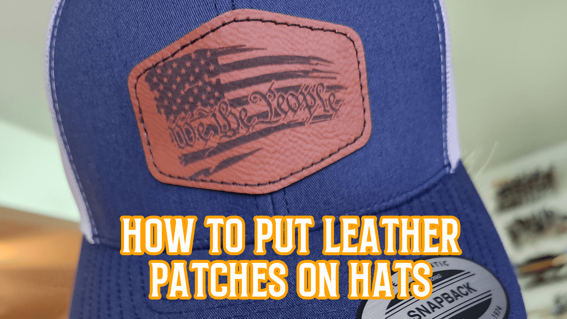 Discover the Art: How Do You Put Leather Patches on Hats? - Charm and Char