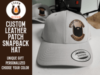 Thumbnail for It's not just a Beard It's a Flavor Saver Leather Patch Trucker Hat for Beard Enthusiasts - Trucker Hat - Charm and Char
