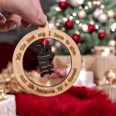 Last Shit to Give Christmas Ornament - Ornament - Charm and Char