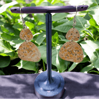 Thumbnail for Pumpkin Spice Acrylic Dangle Earrings - Hand Designed Fall Fashion - Dangle Earring - Charm and Char