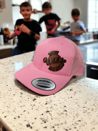 Thumbnail for Support Wildlife, Raise Boys Leather Patch Trucker Hat - Trucker Hat - Charm and Char