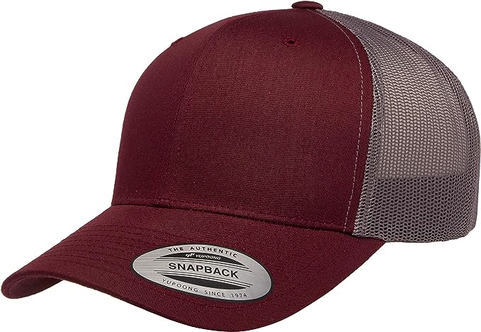 Tattooed Low Life Leather Patch Trucker Hats - Classic Colors - Trucker Hat - Charm and Char