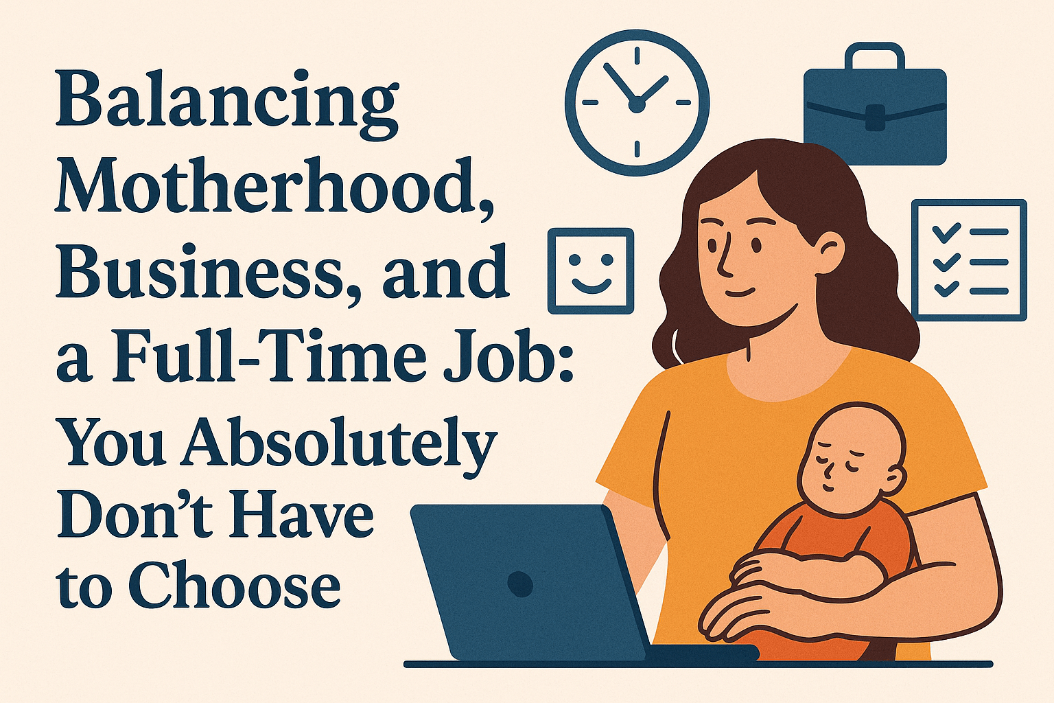 Balancing Motherhood and Business with a Full-Time Job: You Don’t Have to Choose - Charm and Char