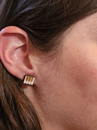 Thumbnail for Piano Wood Stud Earrings - Music Fashion Earring