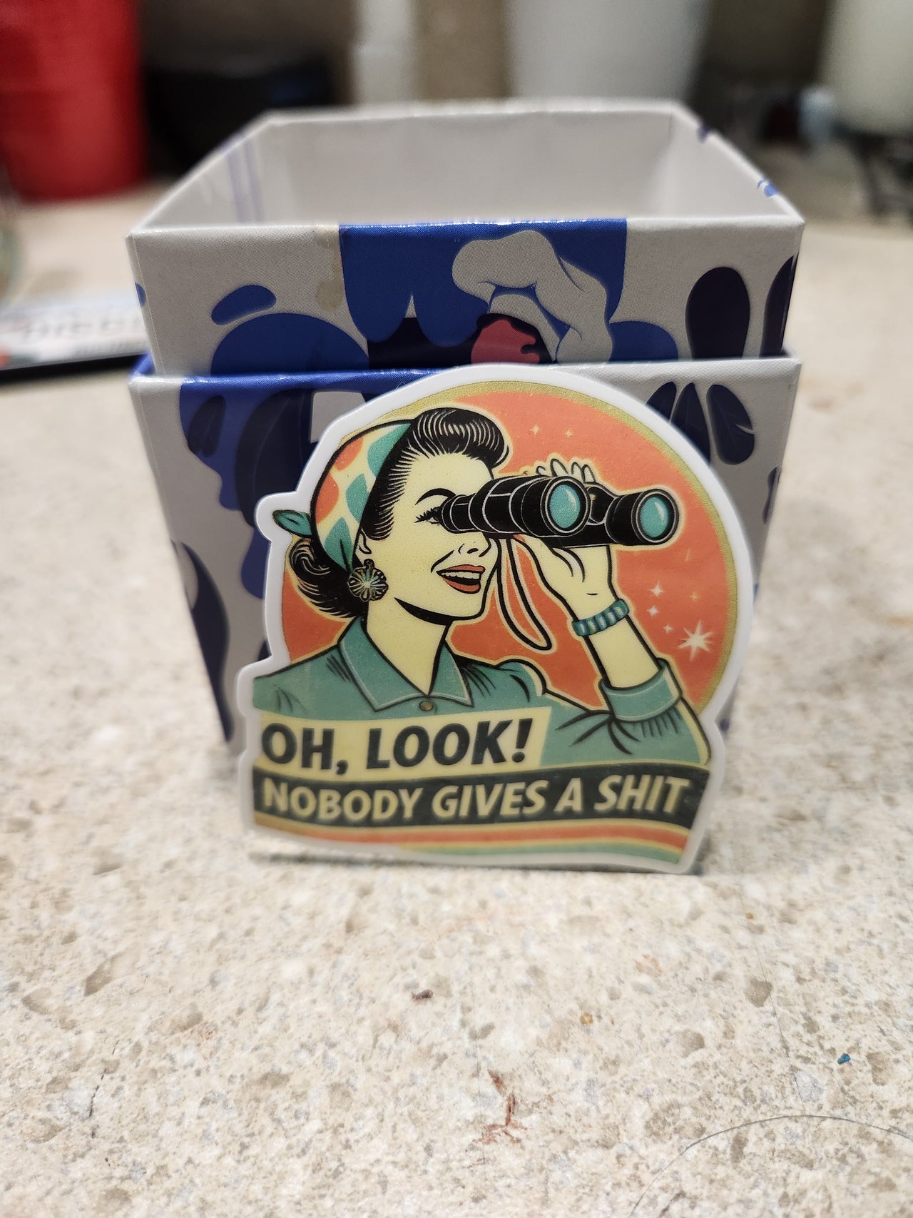 Oh Look! Nobody Gives a Sh*t Sticker