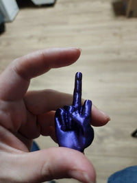 Thumbnail for 3D Printed Middle Finger Tire Caps - Funny Valve Stem for Cars - 3D Print - Charm and Char