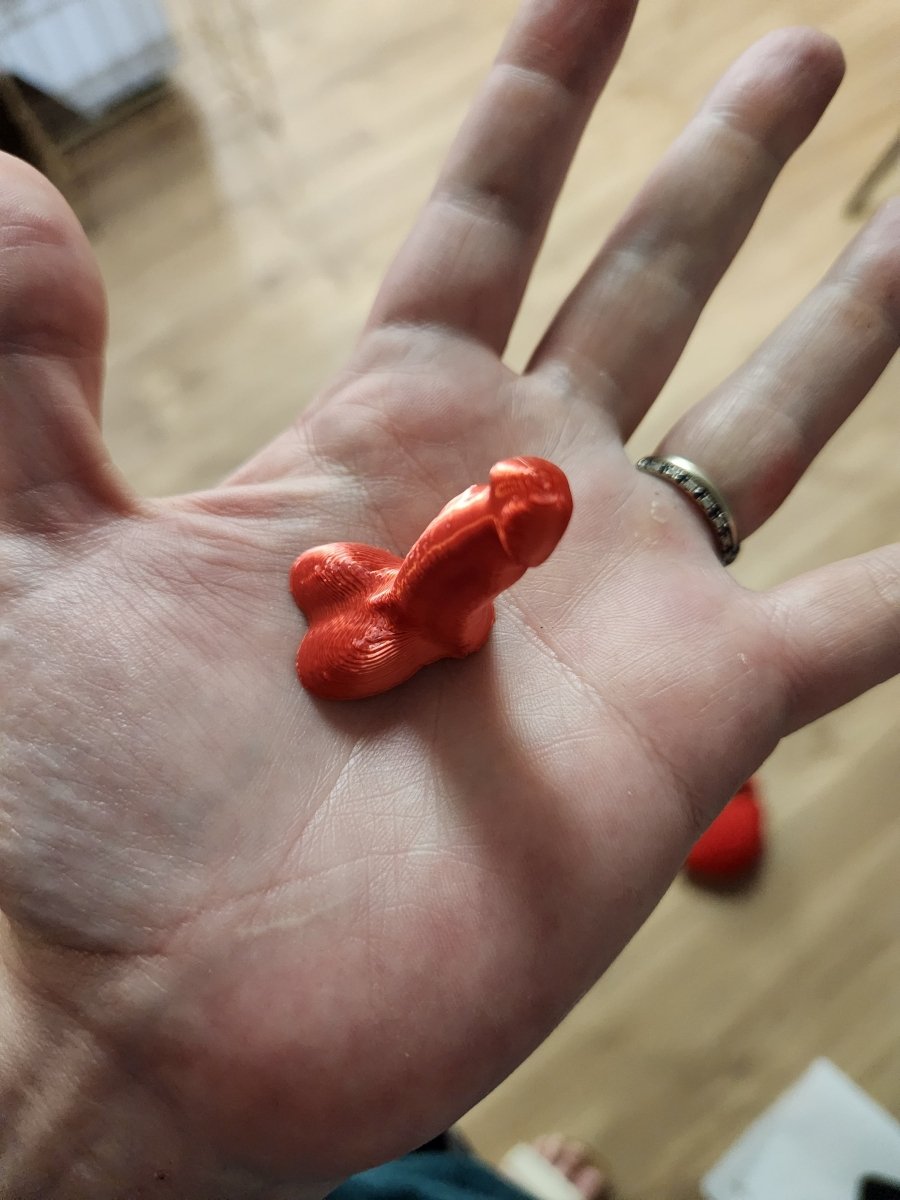 3D Printed Penis Tire Caps - Funny Valve Stem for Cars - 3D Print - Charm and Char