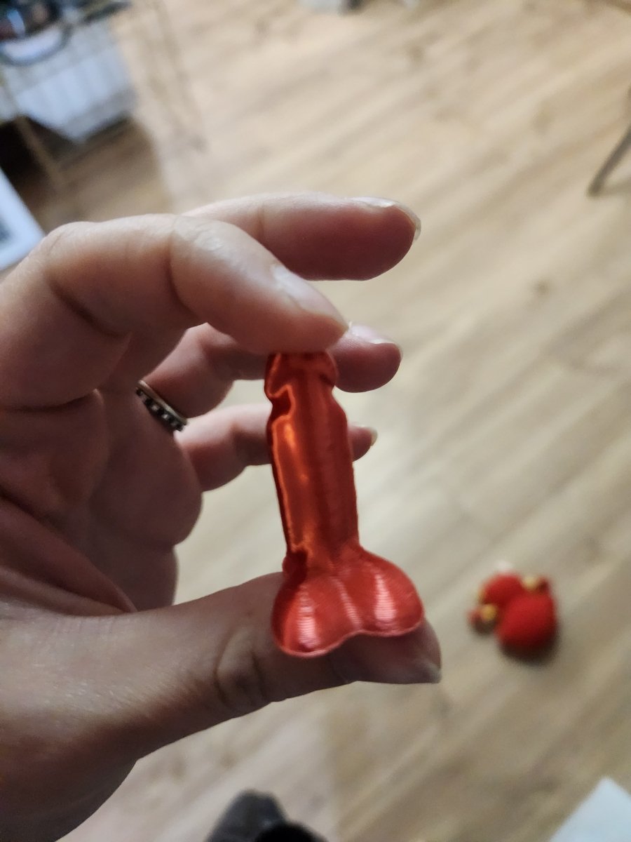 3D Printed Penis Tire Caps - Funny Valve Stem for Cars - 3D Print - Charm and Char