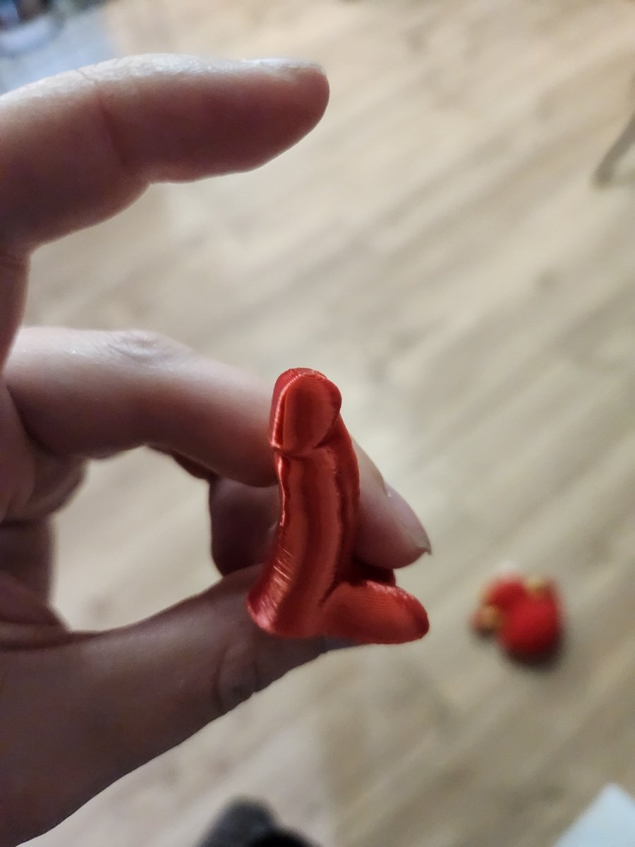 3D Printed Penis Tire Caps - Funny Valve Stem for Cars - 3D Print - Charm and Char