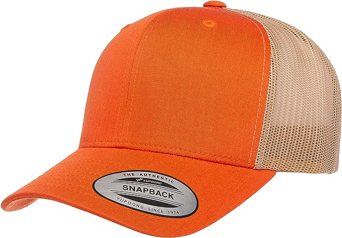 Custom Leather Patch Trucker Hats - Classic Colors