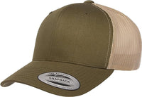 Thumbnail for I Sleep Around Leather Patch Trucker Hat for Camping Lovers