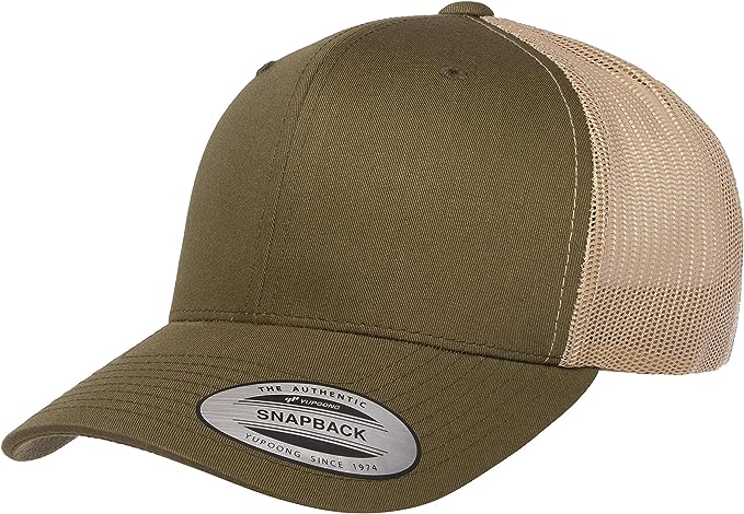 Lawn Enforcement Officer Leather Patch Trucker Hat