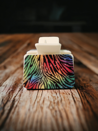 Thumbnail for Rainbow Pattern Tiger Stripes Hair Claw Clip