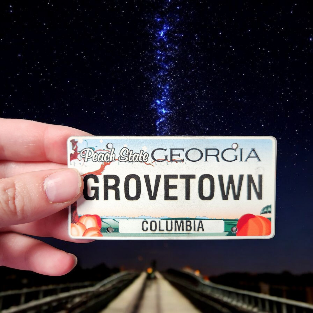 Grovetown GA License Plate Hat – Local Favorite