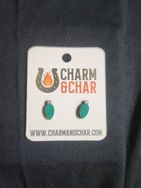 Thumbnail for Christmas Light Wood Stud Earrings - Christmas Fashion Earring - Stud Earring - Charm and Char