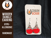 Thumbnail for Christmas Ornament Dangle Earring - Christmas Fashion Earring - Dangle Earring - Charm and Char