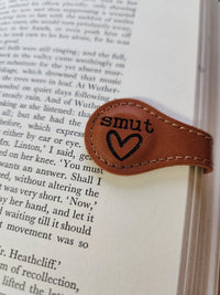 Thumbnail for Custom Engraved Leatherette Magnetic Bookmark - Bookmark - Charm and Char