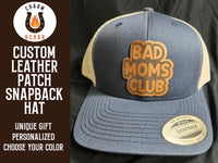 Thumbnail for Custom Leather Patch Trucker Hats - Classic Colors - Trucker Hat - Charm and Char