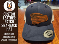 Thumbnail for Custom Leather Patch Trucker Hats - Classic Colors - Trucker Hat - Charm and Char