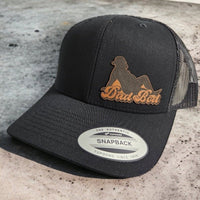Thumbnail for Dad Bod Leather Patch Trucker Hat for Father's Day - Trucker Hat - Charm and Char