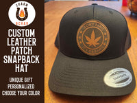 Thumbnail for Don't Panic It's Organic Marijuana Leather Patch Trucker Hats - Classic Colors