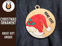 Thumbnail for Hand Painted Personalized Laser - Engraved Christmas Ornament - Ornament - Charm and Char