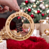 Thumbnail for Last Shit to Give Christmas Ornament - Ornament - Charm and Char