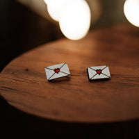 Thumbnail for Love Letter Stud Earrings - Stud Earring - Charm and Char