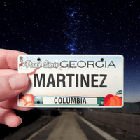 Thumbnail for Martinez GA License Plate Hat – Local & Legendary - Trucker Hat - Charm and Char