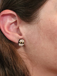 Thumbnail for Mummy Wood Stud Earrings - Halloween Fashion Earring - Stud Earring - Charm and Char