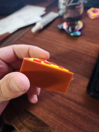 Thumbnail for Pizza Slice Clicker Fidget Toy – STL & 3MF Files (Single & Multi - Color) - 3D Model - Charm and Char