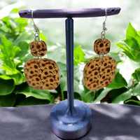 Thumbnail for Sunflower Acrylic Dangle Earrings - Hand Designed Floral Delight - Dangle Earring - Charm and Char
