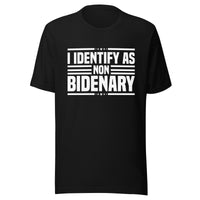 Thumbnail for I Identify as Non-Bidenary Unisex t-shirt