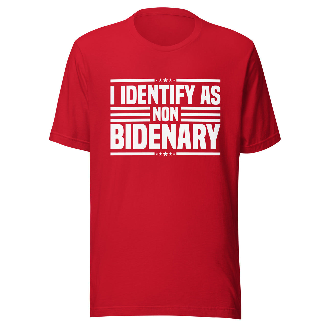 I Identify as Non-Bidenary Unisex t-shirt