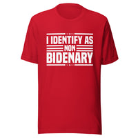 Thumbnail for I Identify as Non-Bidenary Unisex t-shirt