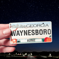 Thumbnail for Waynesboro GA License Plate Hat – The Bird Dog City - Trucker Hat - Charm and Char